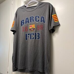 Barca / Barcelona soccer shirt - youth? - size large